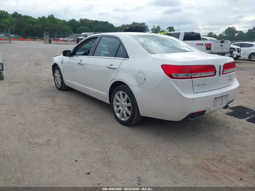 2010 LINCOLN MKZ auction photo 3