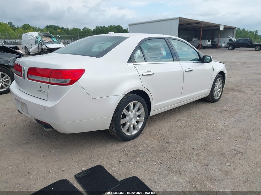 2010 LINCOLN MKZ auction photo 4