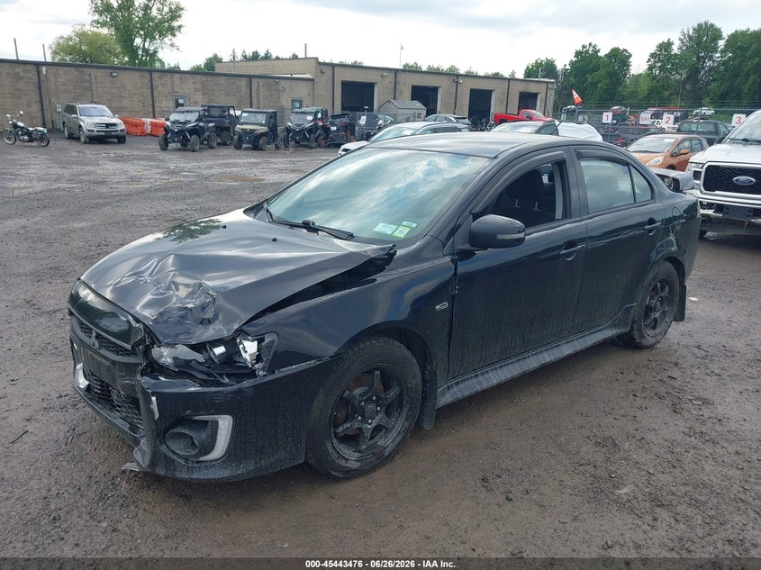 2016 Mitsubishi Lancer, Left Front, IAAI, VIN JA32U2FU7GU009203 — photo 2