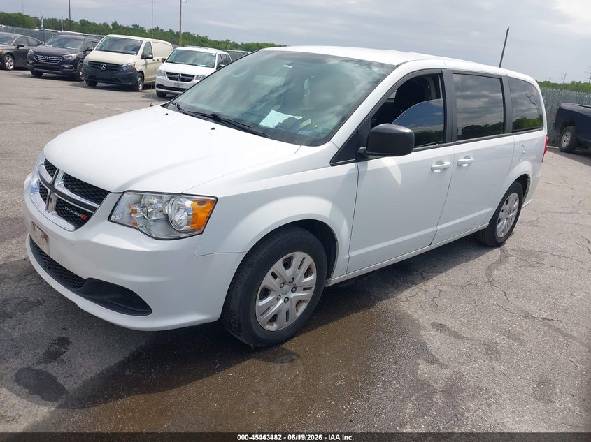 Vin: 2c4rdgbg4jr273349, lot: 45941591, dodge grand caravan se 20182