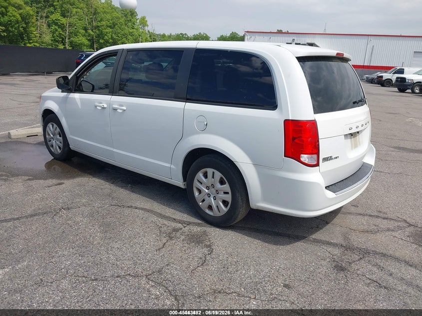 Vin: 2c4rdgbg4jr273349, lot: 45941591, dodge grand caravan se 20183
