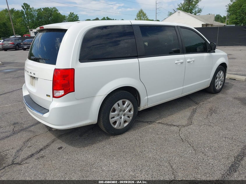Vin: 2c4rdgbg4jr273349, lot: 45941591, dodge grand caravan se 20184