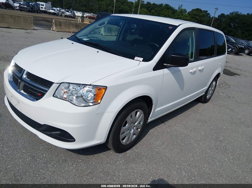 Vin: 2c4rdgbg3jr273388, lot: 45941619, dodge grand caravan se 20182