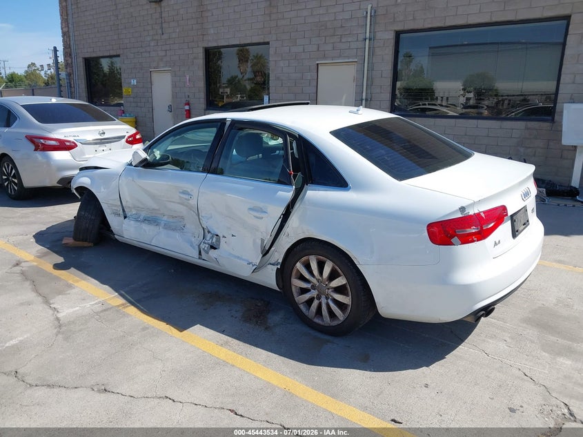 Vin: waubfafl5dn043589, lot: 45941643, audi a4 2.0t premium 20133