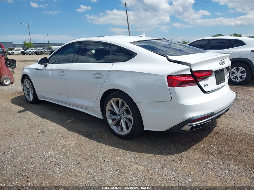 Vin: wauancf58la009079, lot: 45941666, audi a5 sportback premium 45 tfsi quattro s tronic 20203