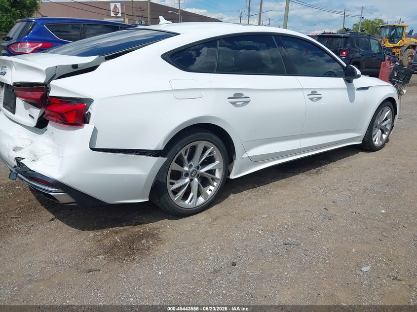 Vin: wauancf58la009079, lot: 45941666, audi a5 sportback premium 45 tfsi quattro s tronic 20204