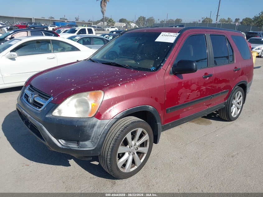 2003 Honda Cr-V Lx JHLRD68463C016229 photo 1