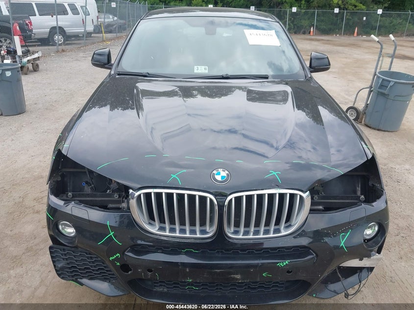 2015 BMW X4 xDrive35I VIN: 5UXXW5C51F0E88368 Lot: 45443620