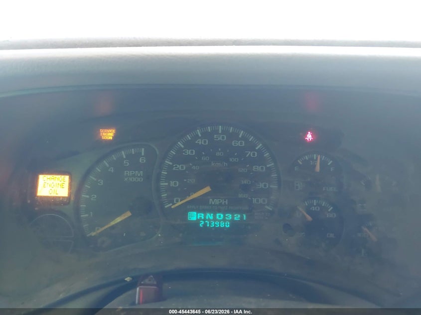 2001 GMC Yukon Slt VIN: 1GKEK13T71J192707 Lot: 45443645