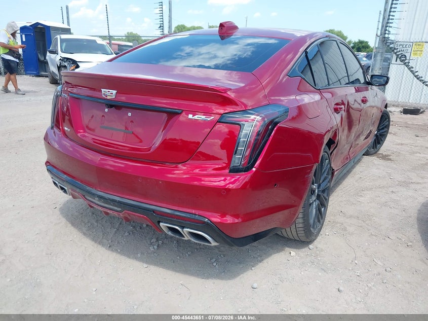 Vin: 1g6dv5rw5t0108354, lot: 45941760, cadillac ct5-v v-series rwd 20264