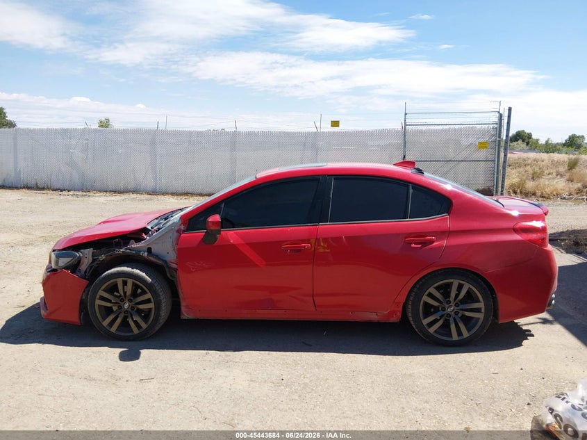 2016 Subaru Wrx Premium VIN: JF1VA1E64G9805274 Lot: 45443684