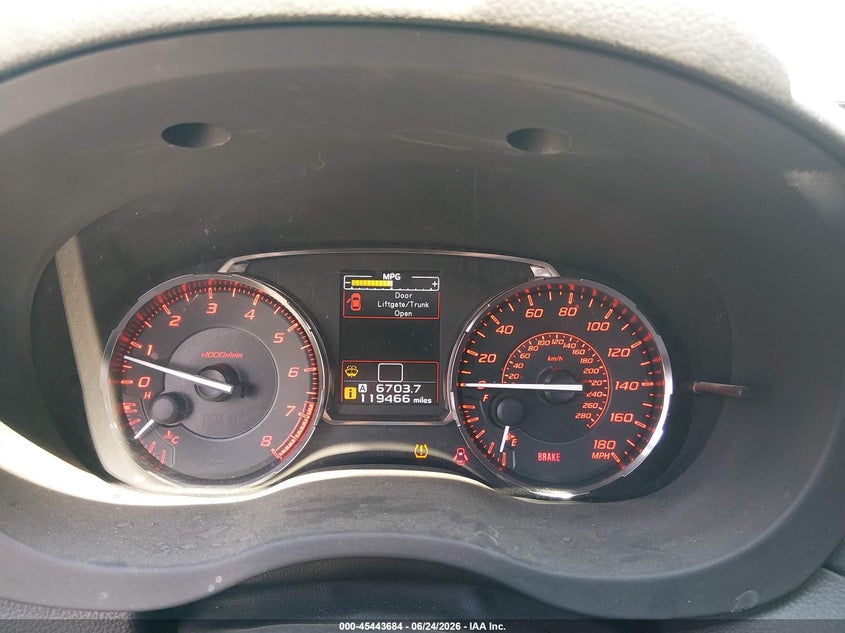 2016 SUBARU WRX auction photo 7