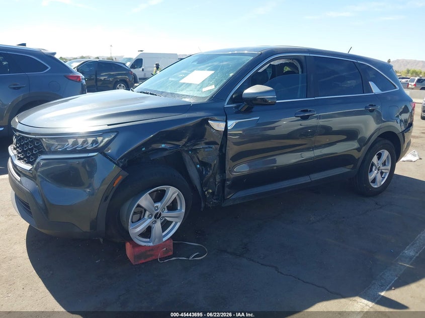 KIA SORENTO 2022 VIN 5XYRG4LC8NG134062
