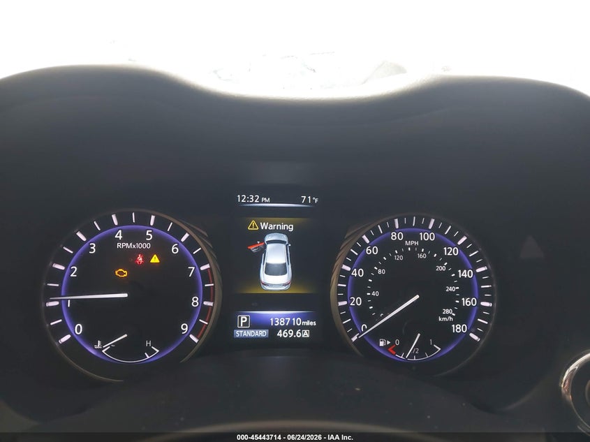 2017 Infiniti Q50 3.0T Premium VIN: JN1EV7AR7HM834500 Lot: 45443714