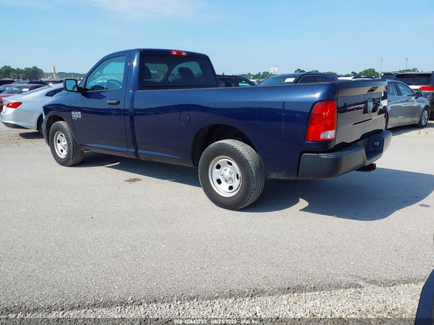 Vin: 3c6jr6dg0kg502856, lot: 45941862, ram 1500 classic tradesman  4x2 8' box 20193