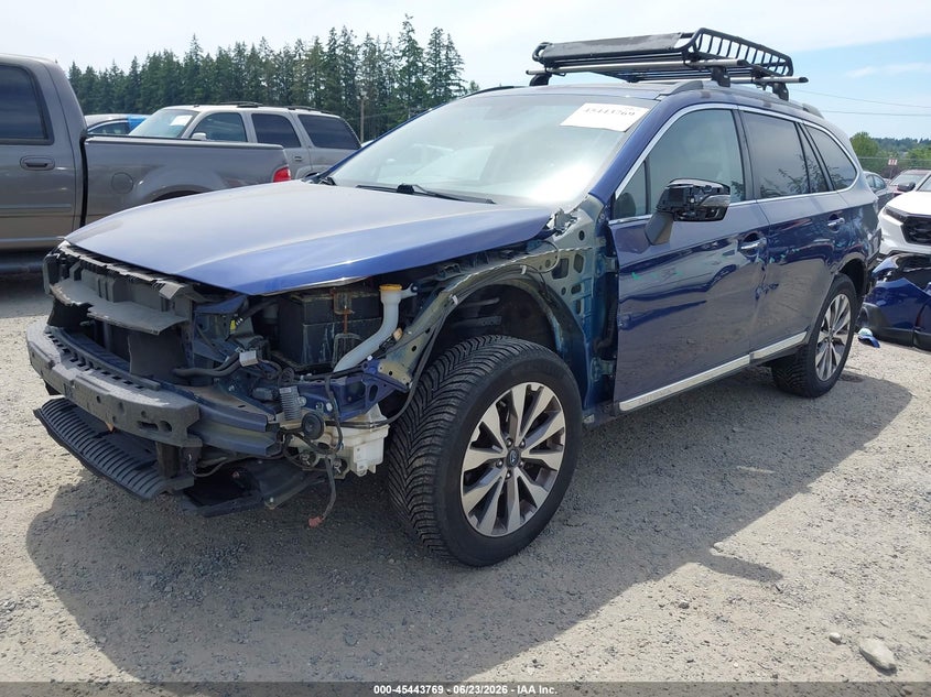 Vin: 4s4bsatc2h3341193, lot: 45941878, subaru outback 2.5i touring 20172