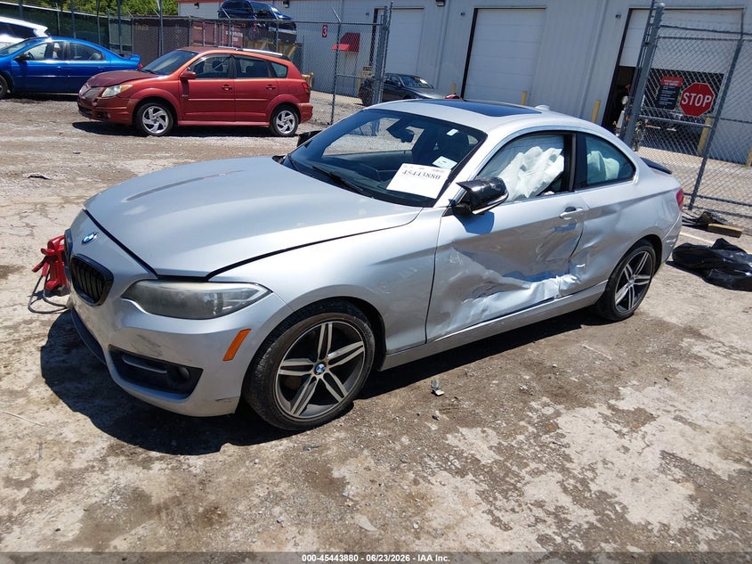 Vin: wba2f9c38hv664818, lot: 45941989, bmw 230i 20172