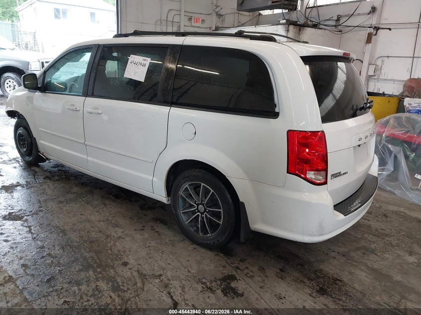 Vin: 2c4rdgcg2gr137146, lot: 45942049, dodge grand caravan sxt 20163
