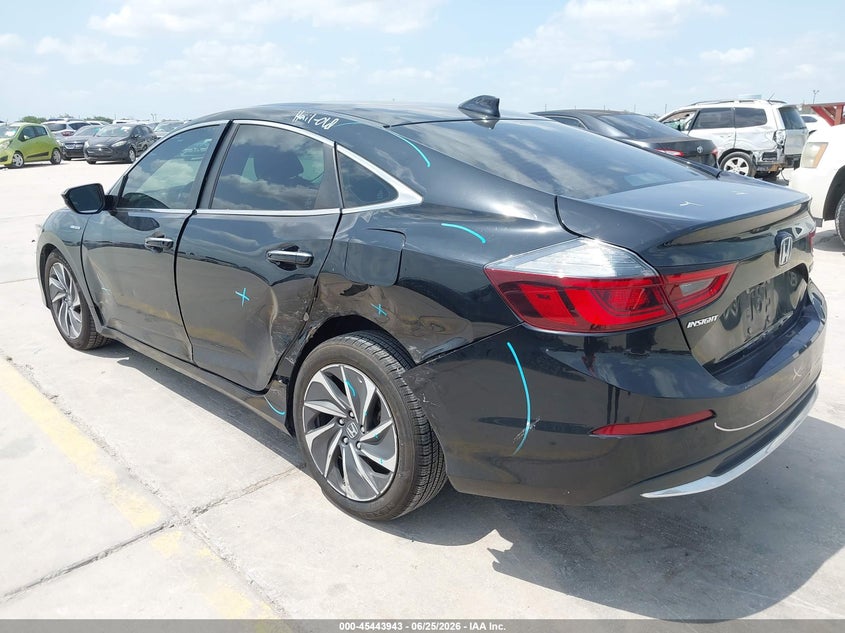 Vin: 19xze4f9xle008091, lot: 45942052, honda insight touring 20203