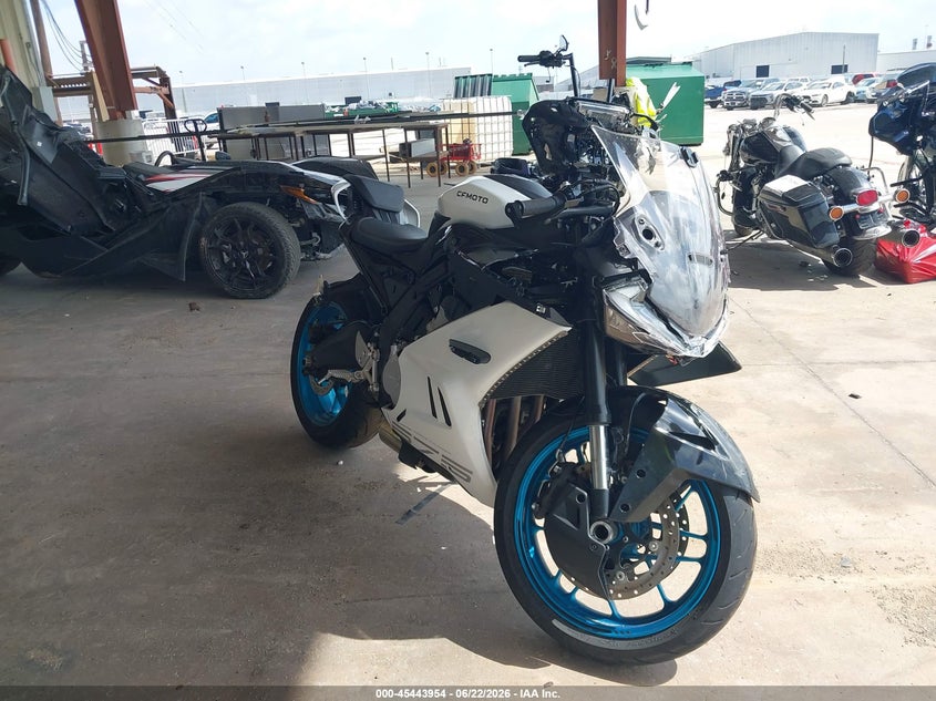 2025 CF MOTO 675SS auction photo 1