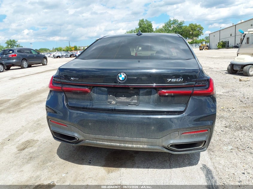 2021 BMW 750I xDrive VIN: WBA7U2C08MCE47559 Lot: 45443971