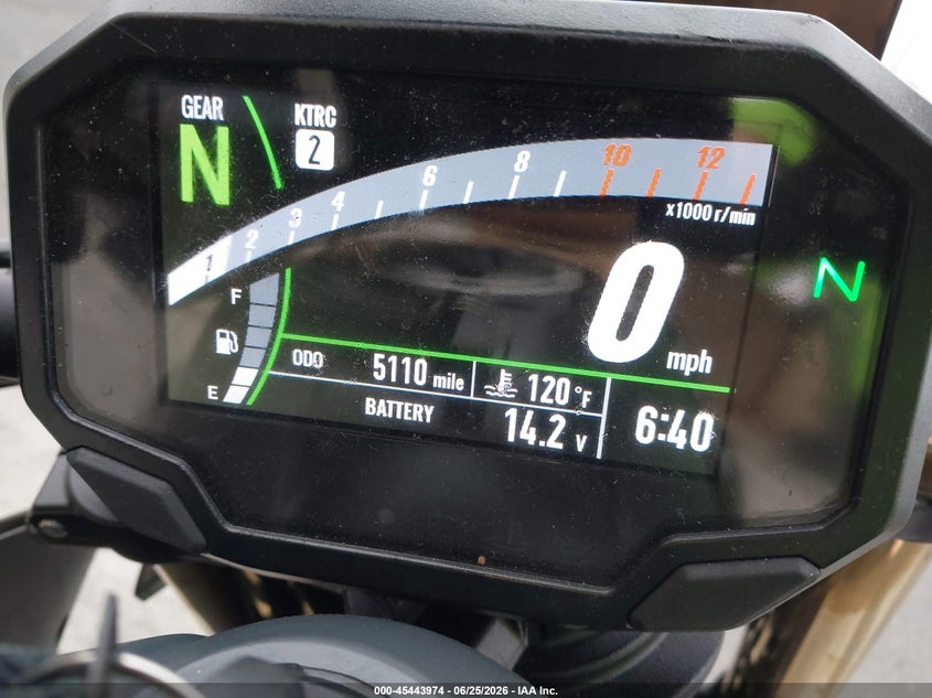 2025 Kawasaki Er650 P VIN: ML5EREP12SDAF8817 Lot: 45443974