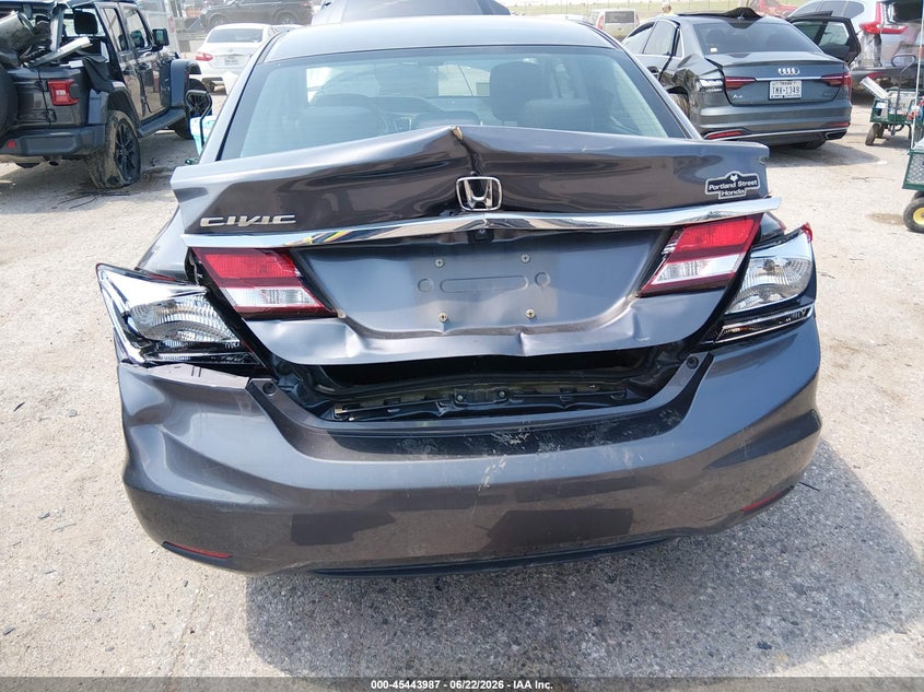 2015 HONDA CIVIC auction photo 6