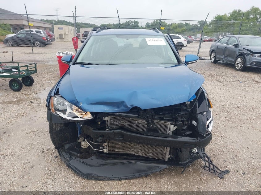 2016 Volkswagen Golf Sportwagen Tsi S 4-Door VIN: 3VWC17AU9GM501106 Lot: 45444088