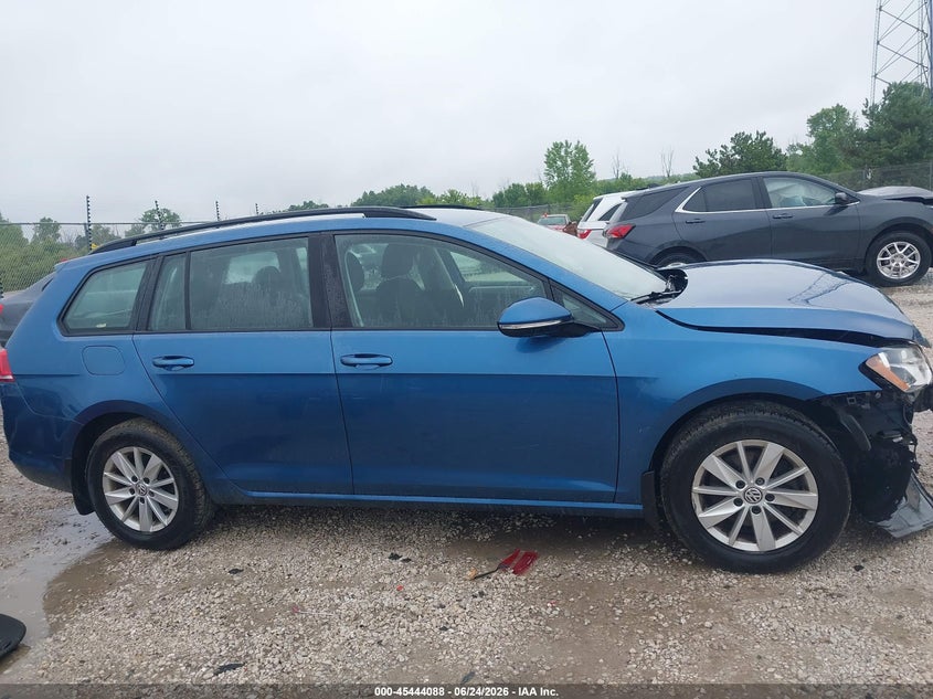 2016 Volkswagen Golf Sportwagen Tsi S 4-Door VIN: 3VWC17AU9GM501106 Lot: 45444088