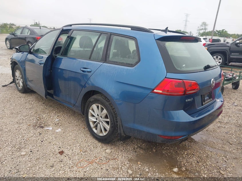 2016 VOLKSWAGEN GOLF SPORTWAGEN auction photo 3