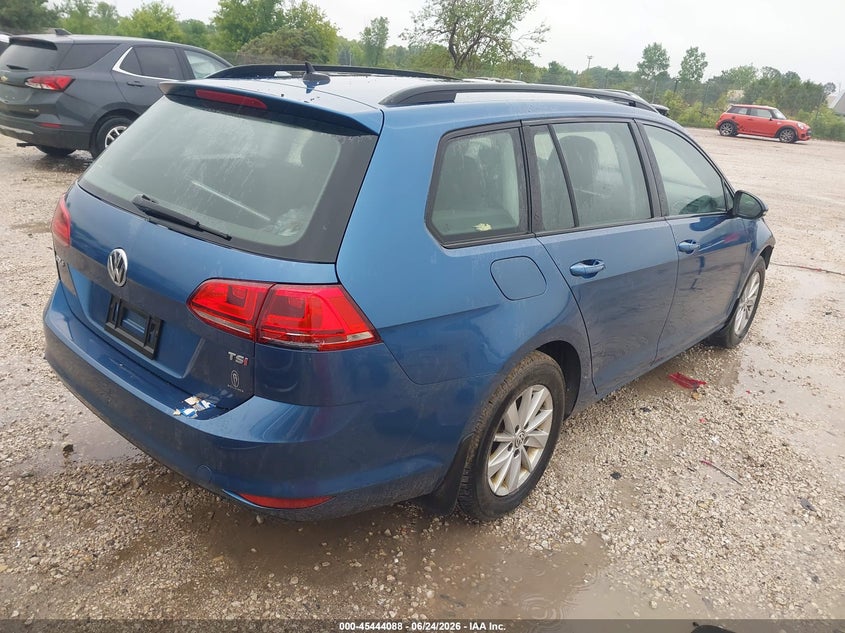 2016 VOLKSWAGEN GOLF SPORTWAGEN auction photo 4