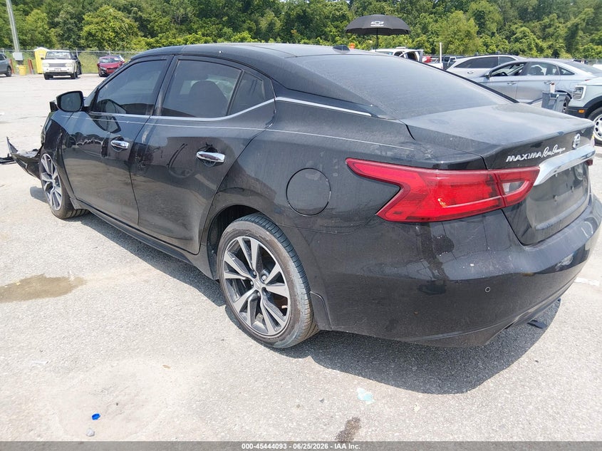 2017 NISSAN MAXIMA SEDAN 3.5L V-6 DOHC, VVT, 300HP