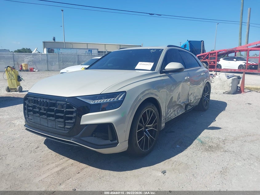 Vin: wa1fvbf10nd003434, lot: 45942224, audi q8 prestige 55 tfsi quattro tiptronic 20222