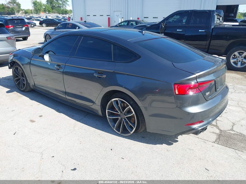 Vin: waub4cf55ja010825, lot: 45942241, audi s5 3.0t premium plus 20183