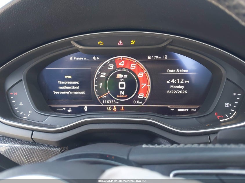 2018 AUDI S5 auction photo 7