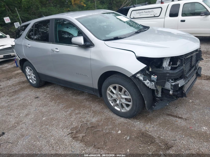 45444159 :رقم المزاد ، 3GNAXUEV1NL269878 vin ، 2022 Chevrolet Equinox Awd Lt مزاد بيع