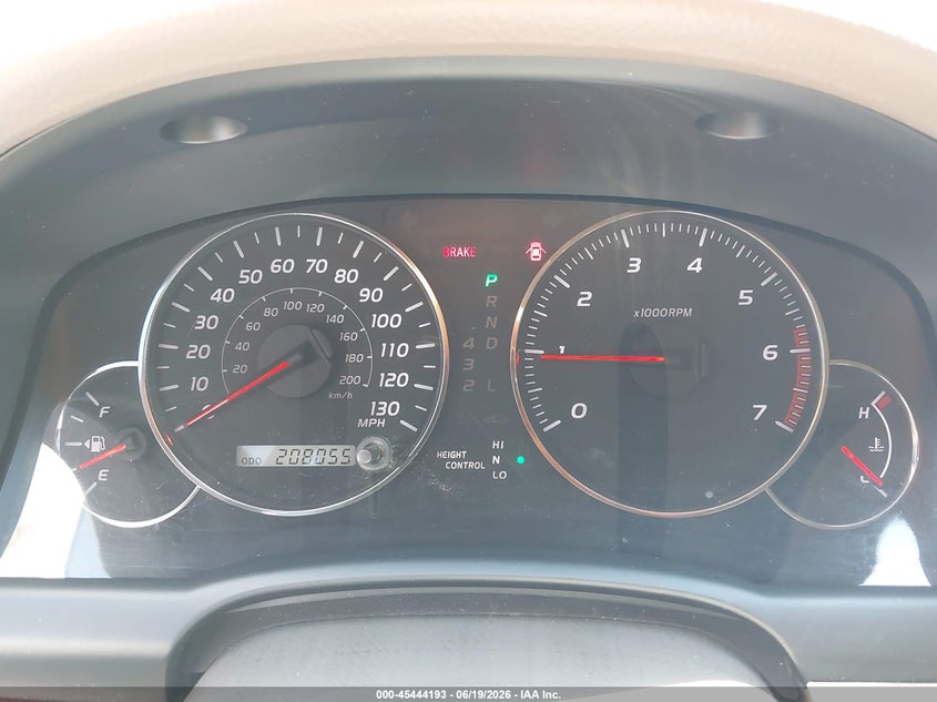 2008 Lexus Gx 470 VIN: JTJBT20X380162593 Lot: 45444193