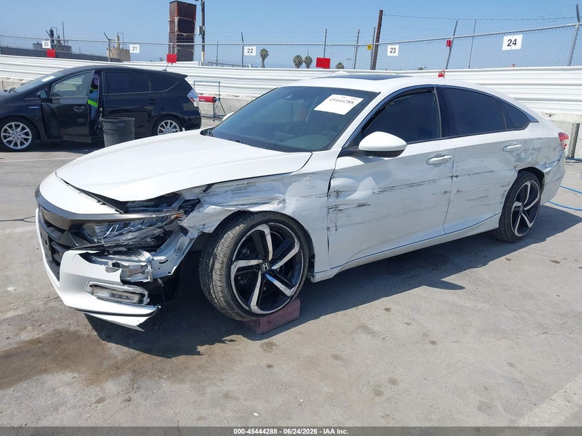 2020 Honda Accord Sport 2.0T, Left Side, IAAI, VIN 1HGCV2F36LA013850 — photo 2
