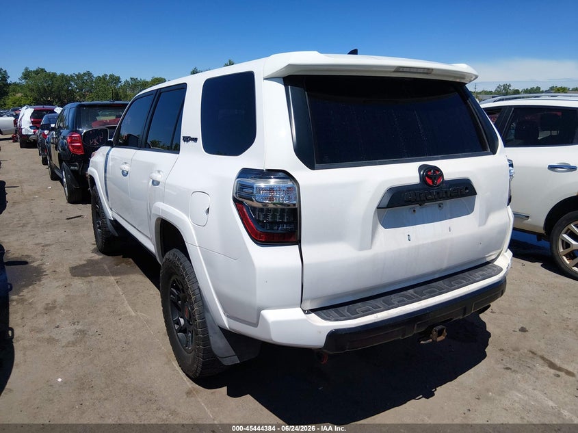 Vin: jtebu5jr1h5422179, lot: 45942494, toyota 4runner trd pro 20173