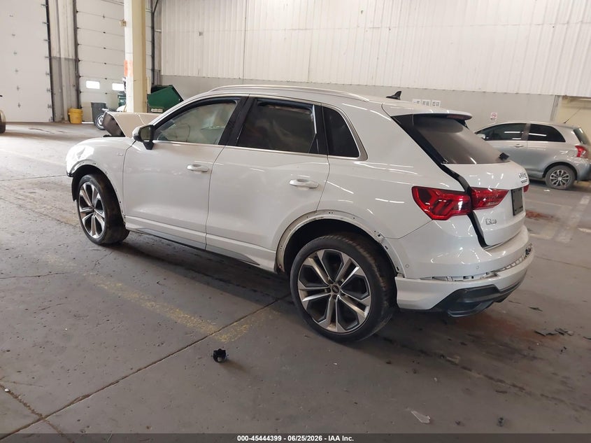 Vin: wa1eecf38m1113814, lot: 45942508, audi q3 premium plus 45 tfsi s line quattro tiptronic 20213