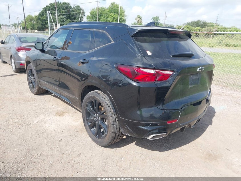 Vin: 3gnkbers2ls573281, lot: 45942577, chevrolet blazer fwd rs 20203