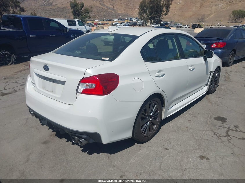 2015 SUBARU WRX SEDAN 2.0L H-4 DI, DOHC, VVT, TURBO, 268HP
