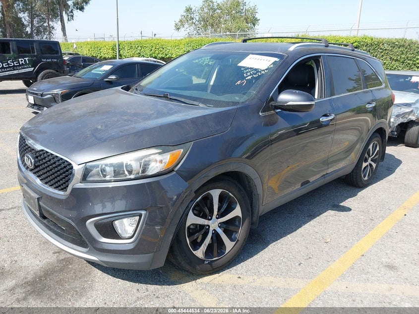 Vin: 5xyph4a10gg126286, lot: 45942643, kia sorento 2.0t ex 20162
