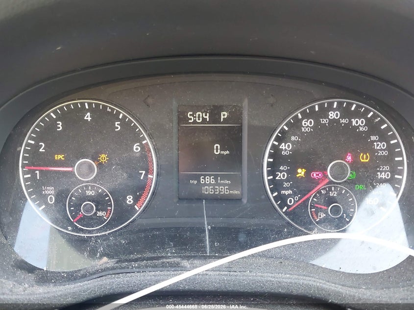 2015 VOLKSWAGEN PASSAT SEDAN 1.8L I-4 DI, DOHC, VVT, TURBO, 170HP