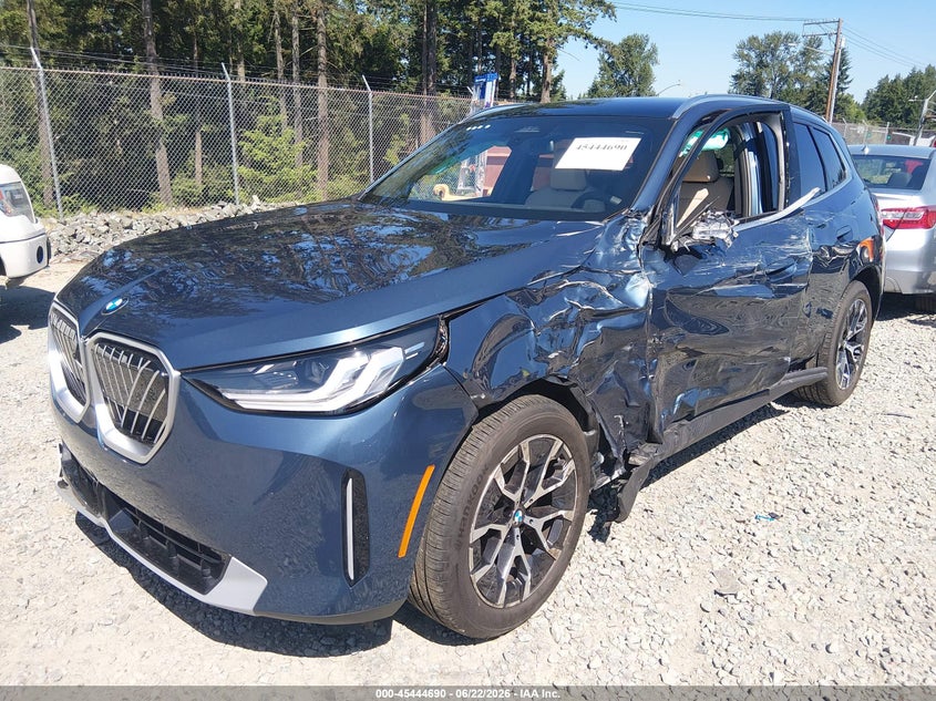 2026 Bmw X3 30 Xdrive 5UX53GP07T9251396 photo 1