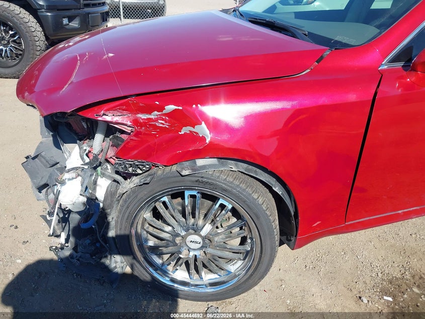 LEXUS IS 250 2012 VIN JTHCF5C28C2035950