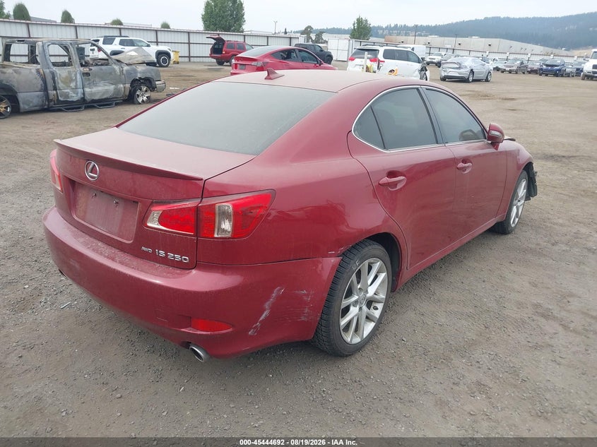 Vin: jthcf5c28c2035950, lot: 45942801, lexus is 250 20124