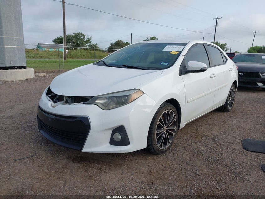 2014 TOYOTA COROLLA auction photo 2