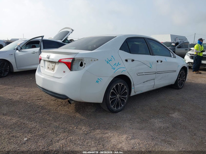2014 TOYOTA COROLLA auction photo 4