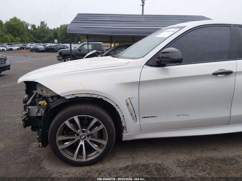 2019 BMW X6 xDrive35I VIN: 5UXKU2C53K0Z65632 Lot: 45444738